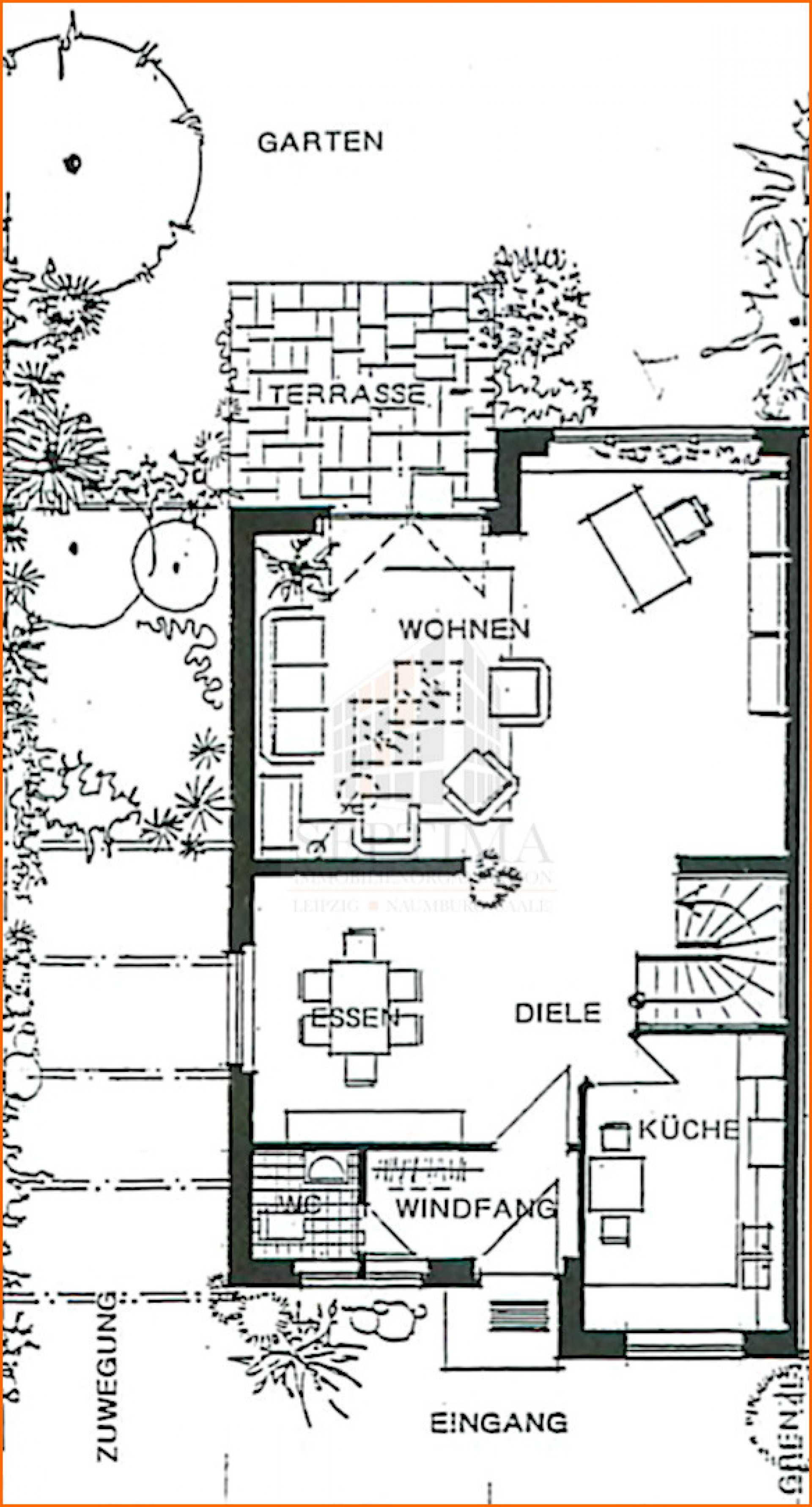 Grundriß Erdgeschoß