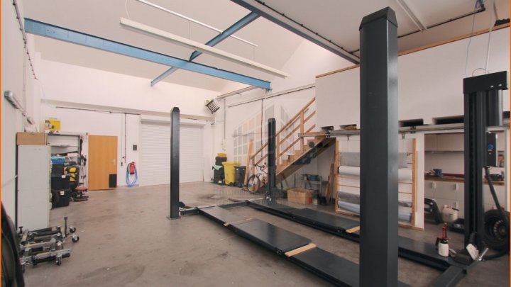 Werkstatt mit Sektionaltor und Büro zu vermieten!