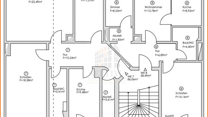 Kleine und gemütliche 3 Raumwohnung in Plagwitz zu verkaufen