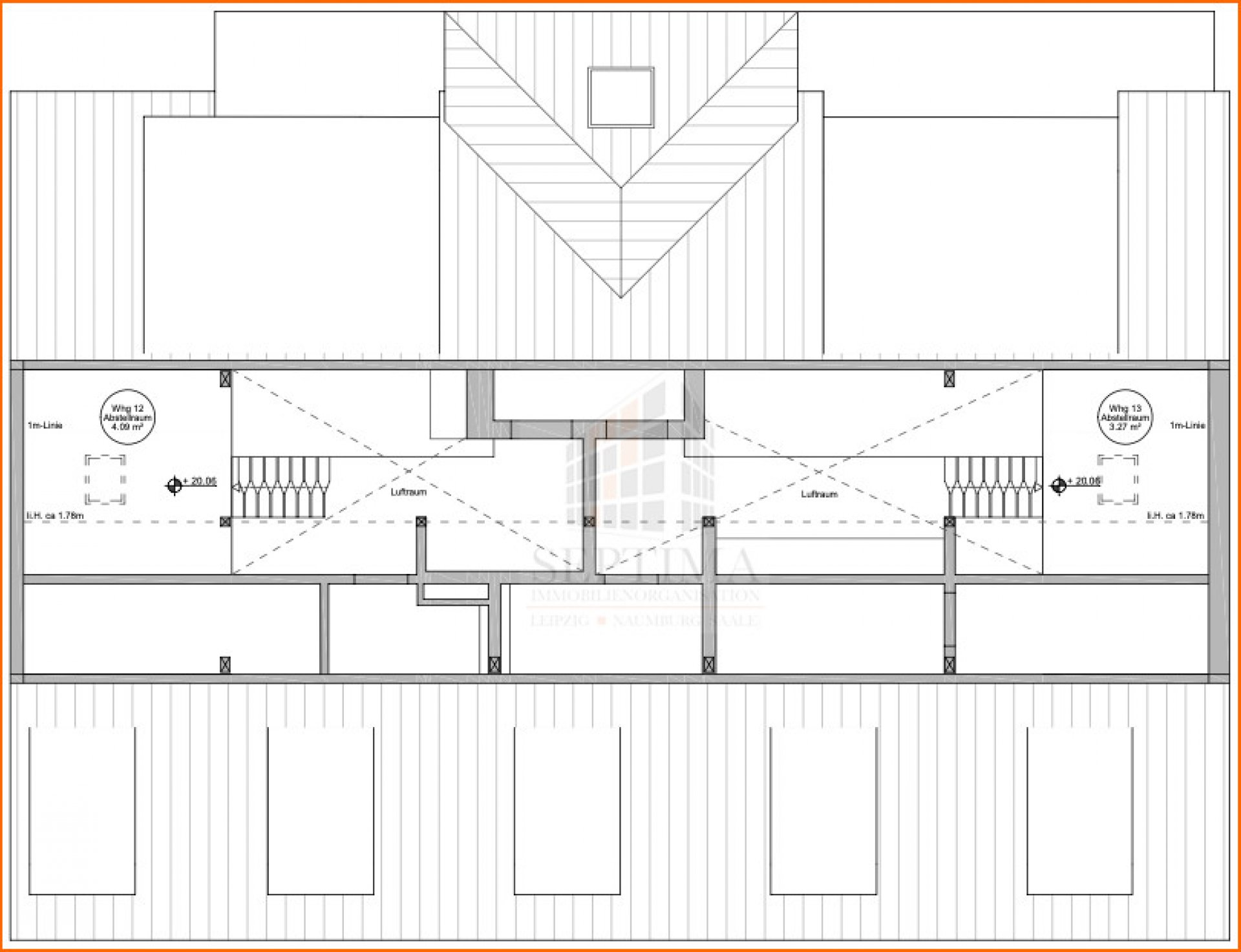 Grundriß Spitzboden