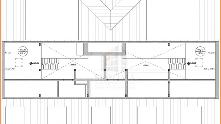 Wunderbarer Blick über die Dächer, großzügige und helle 2 Raumwohnung mit  Balkon in zentraler Lage