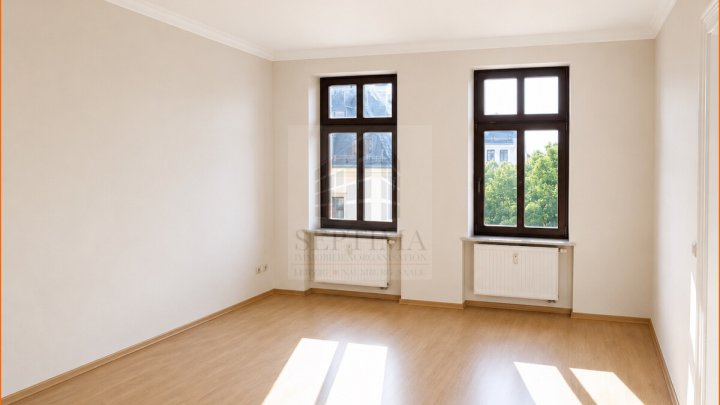 Wohnen im Zentrum Süd  – gemütliche 2-Raumwohnung mit viel Potenzial